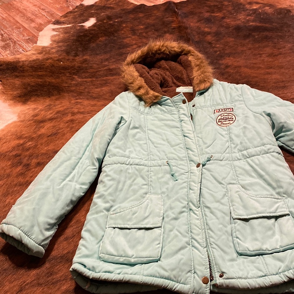 Z&L mint green jacket